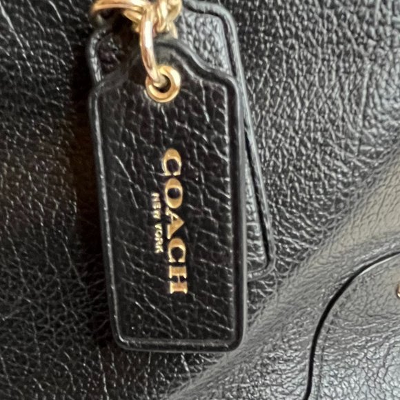 Coach black Mercer 33 Satchel NWOT - Picture 4 of 8